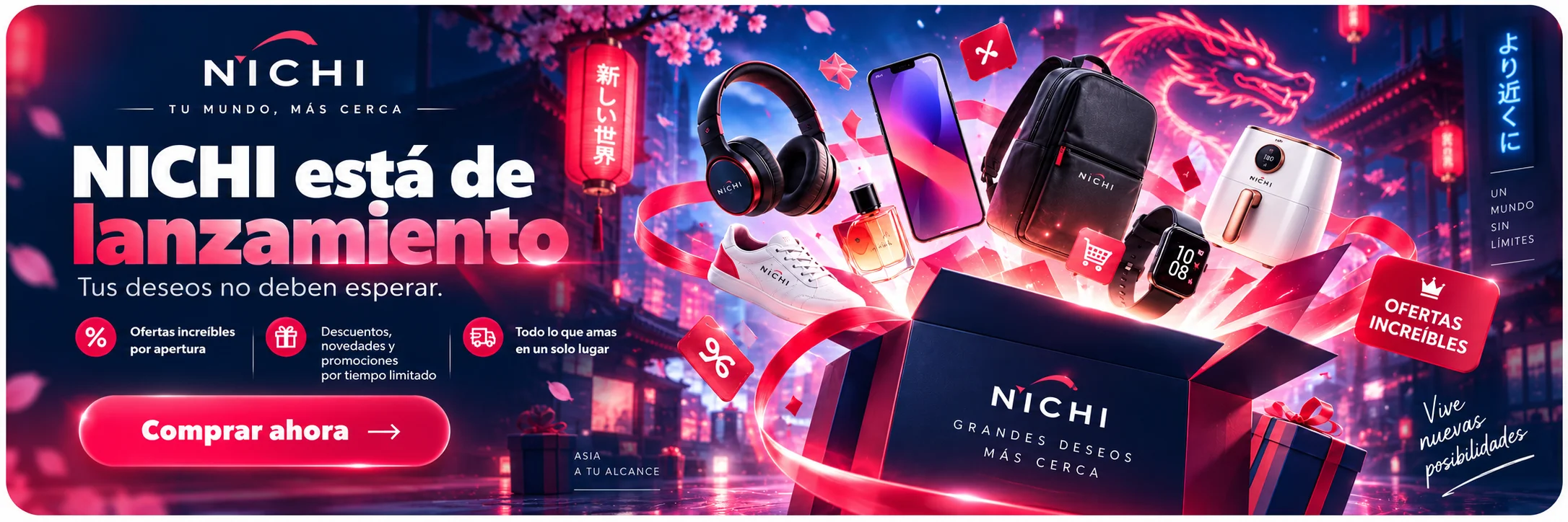 NICHI: descubre novedades y nuevos productos.